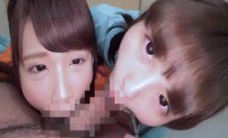 APKH-039爆裂ハイテンション3Pヘブン真正レズカップルから受ける超濃厚変態奉仕！第00集