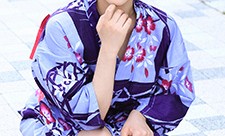 遛狗时遇见爱狗的穿浴衣美女！佐佐木怜