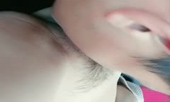 粉嫩系大学生美女课余（网课）捞外快重庆植物园内搭讪工作人员到路边车震啪啪啪