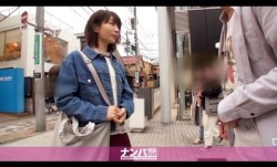 GANA2060マジ軟派、初撮。1316原宿で買い物中の純朴系雑貨屋女子を謝礼で釣ってゲット。AV撮影に乗り気じゃなかったけど、電マでオナニーしていたら気持ち良くなってきて….