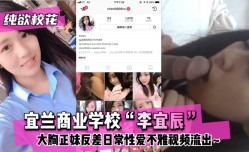 【纯欲校花】宜兰商业学校“李宜辰”大胸正妹反差日常性爱不雅视频流出~!