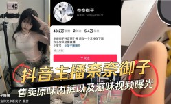 抖音主播奈奈御子售卖原味内裤以及自慰视频曝光
