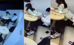 [女同]@20209053744 用户上传：情侣直接在餐厅开干!